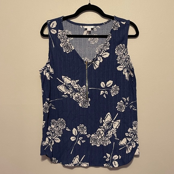 LuLaRoe Tops - Lularoe Zipper Tank Top
